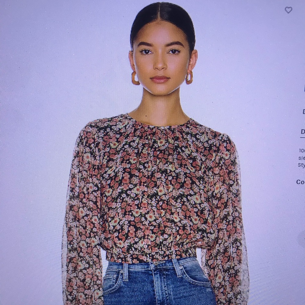 Revolve Annie Floral Top